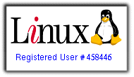 Linux registered user 458446